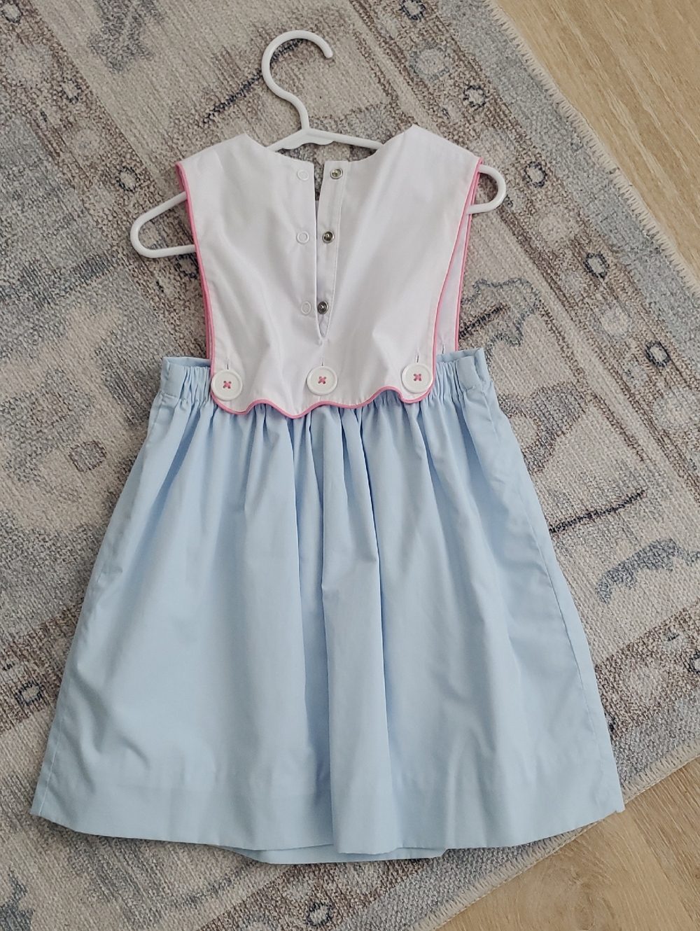 The Beaufort Bonnet Company Toddler Girls Brady Button Dress Wand Sz4T - Picture 8 of 8